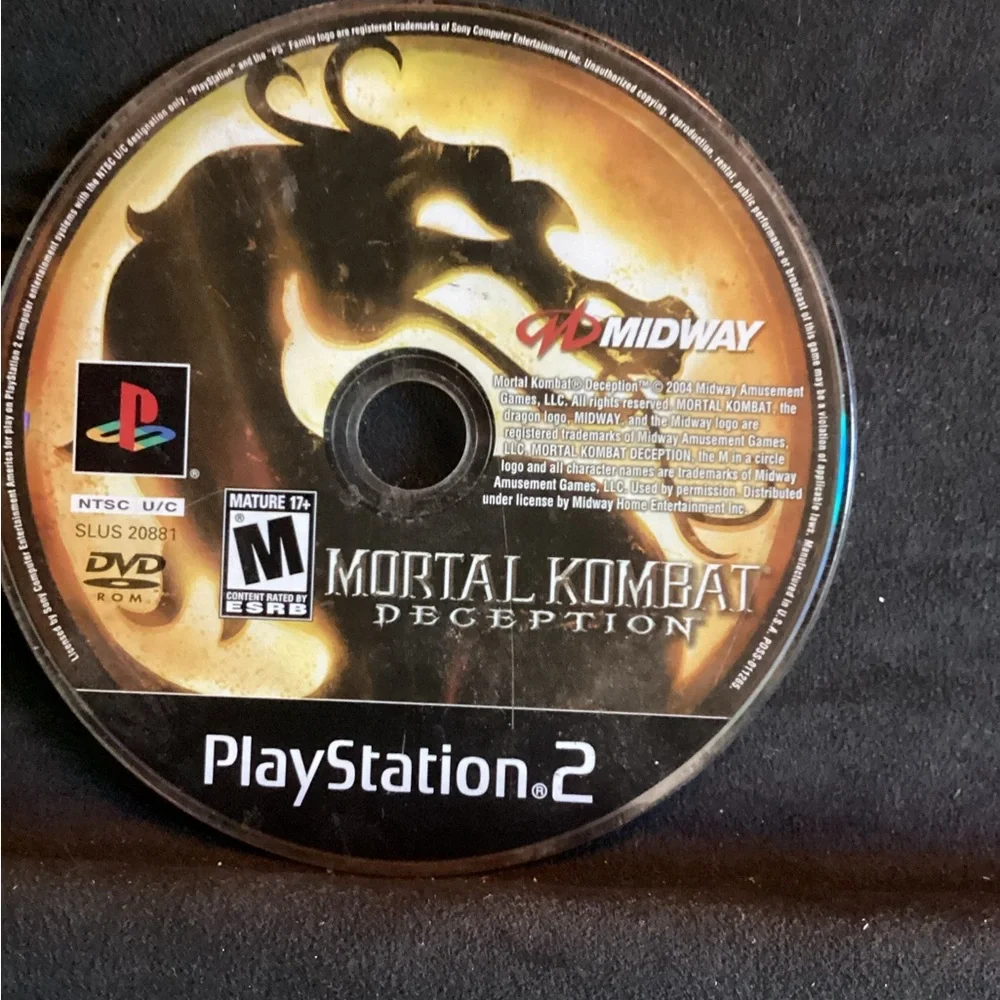 Mortal Combat PlayStation 2